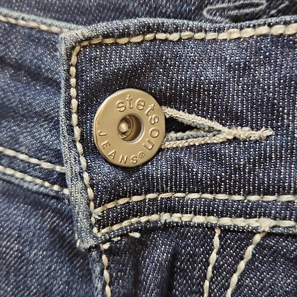 Stetson Blue Women's Jeans - Picture 6 of 9